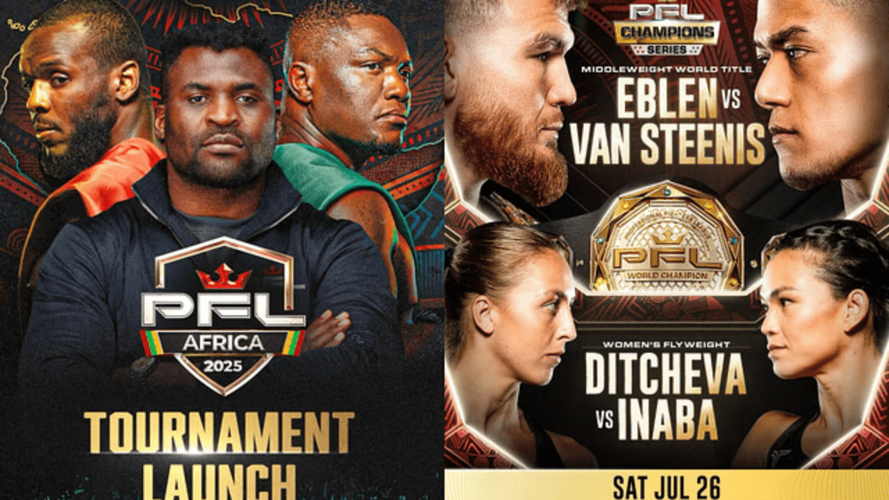PFL Champions Series Africa: Eblen vs. van Steenis