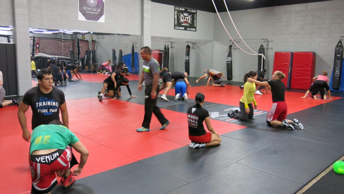 como manter energia em treinos longos de MMA