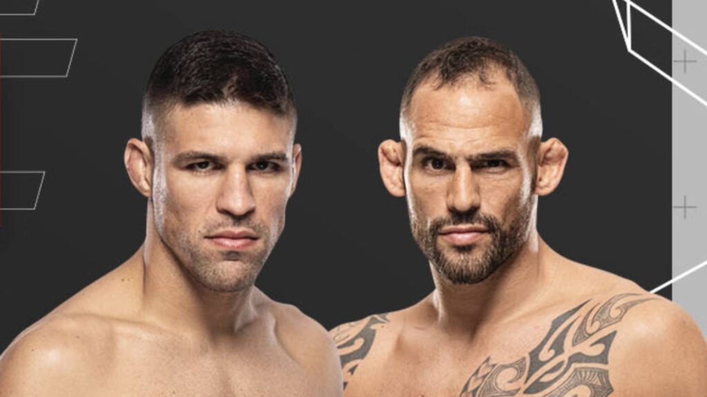Vicente Luque enfrenta Santiago Ponzinibbio no UFC Rio